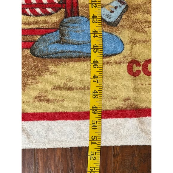 RARE Vintage Copacabana Rio de Janeiro Beach Towel Brazil - Picture 7 of 8